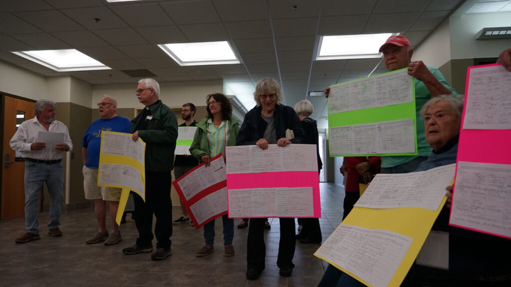 Pine Crest Nursing Home protest